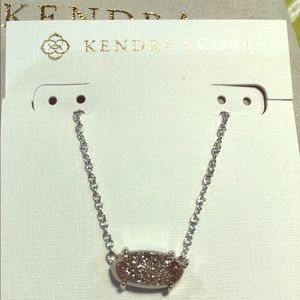 Kendra Scott Ever silver Necklace ✨NWT✨